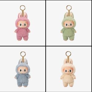 Labubu - Exciting Macaron Pop Mart The Monsters Plush Pendant Keychain